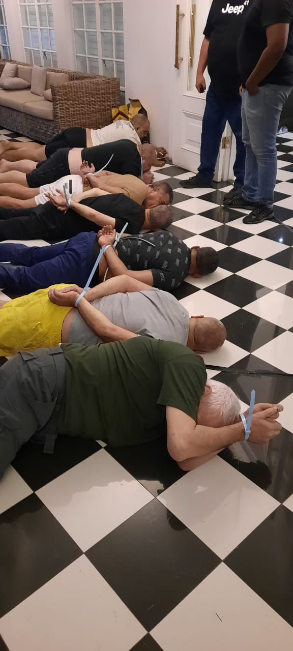 Israel’s most wanted gang leader and seven others arrested in Bryanston