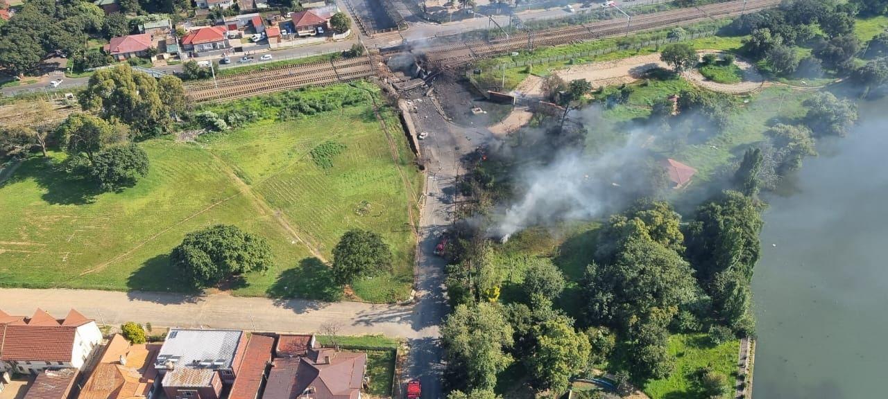 Gas truck explodes after crashing into hospital
