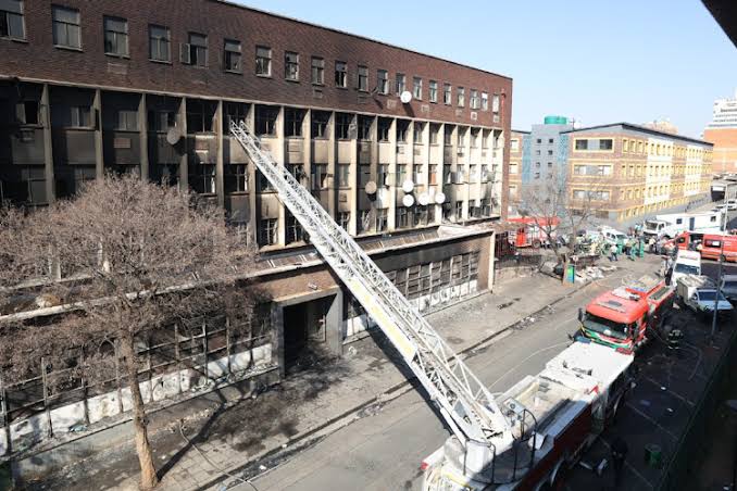 Man confesses to starting Joburg CBD building fire and gets arrested for death of 76 people, 120 counts of attempted murder